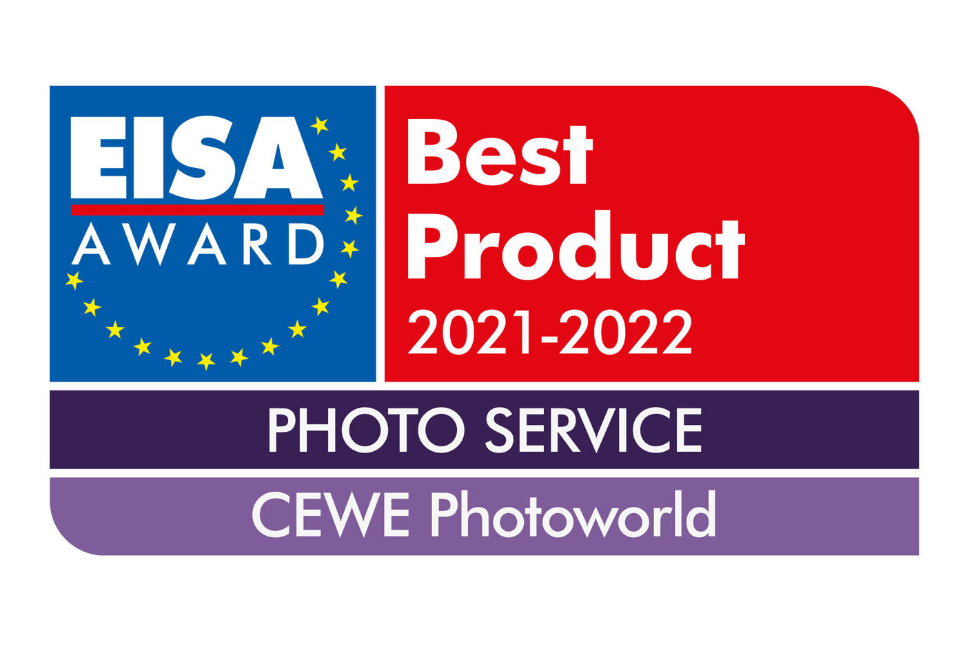 EISA Award für das beste Produkt 2021-2022, CEWE Fotowelt