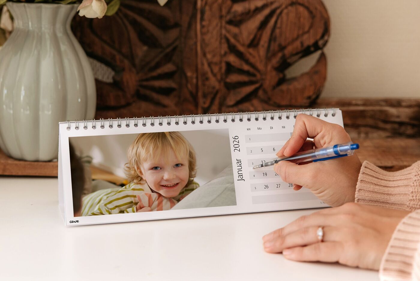 Kalenderübersicht Tischkalender 2